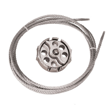 Cable Lockout, 6 ft Steel Cable